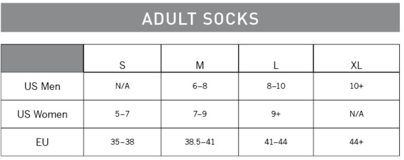 Drift Sock Size Chart