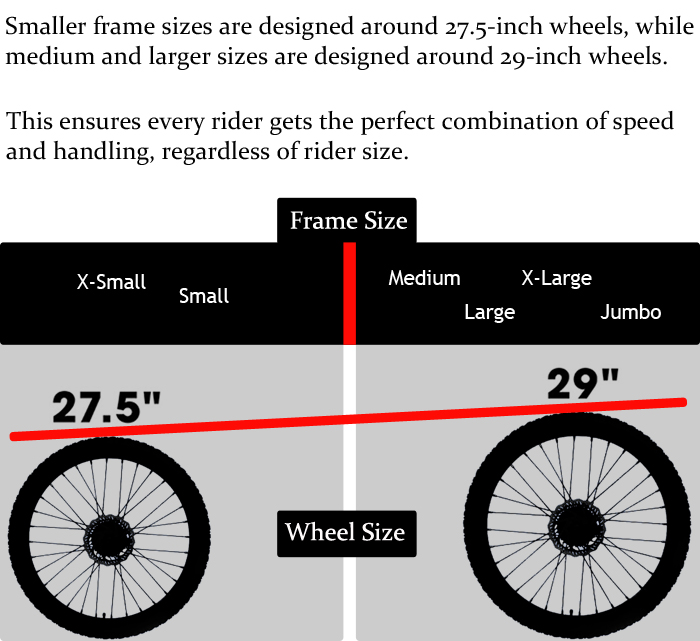 Cannondale Trail 6 Size Chart