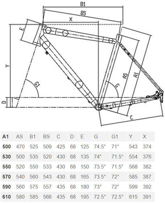 Bianchi Mtb Size Chart