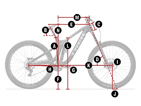 Trek Session 27.5 geometry chart