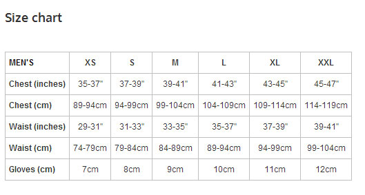 endura shorts sizing
