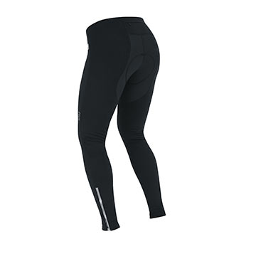 Back view of the Gore Sportive Wind Stopper Lady Tights.