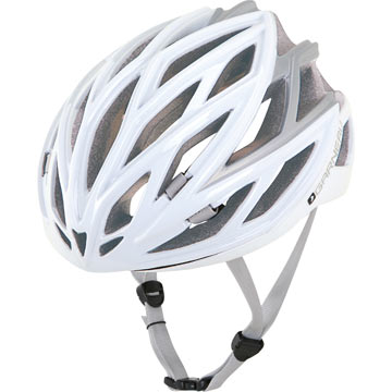 The Garneau X-Lite Helmet in White/Gray.