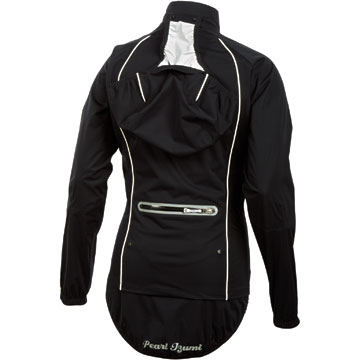 The Pearl Izumi Select Barrier WxB Jacket in Black.