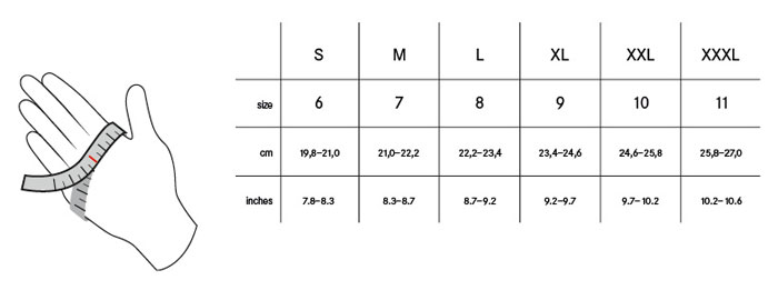 gore bike wear sizing