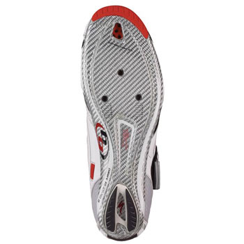 The sole of the Specialized Trivent Triathlon Shoes.
