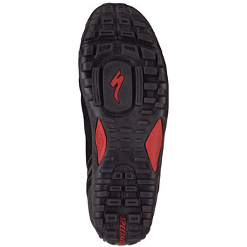The sole of the Specialized Tahoe Mountain Shoes.