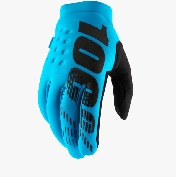 100% Brisker Gloves Color: Turquoise