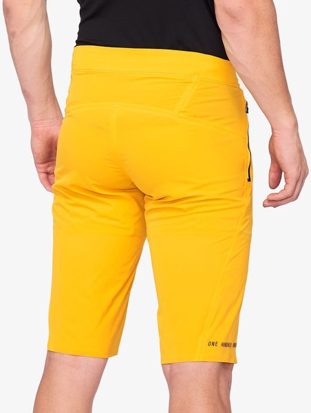 100% Celium Shorts Color: Mustard