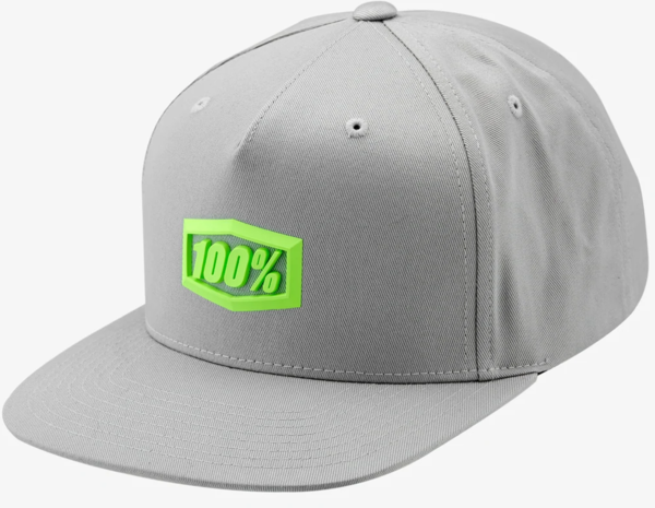 100% ENTERPRISE Snapback Hat Color: Vapor