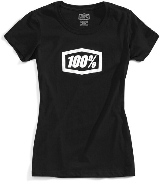 100% Essential Women's T-Shirt Color: Black