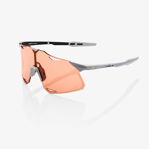 100% Hypercraft Sunglasses Color | Lens: Matte Stone Grey | HiPER Coral|Clear