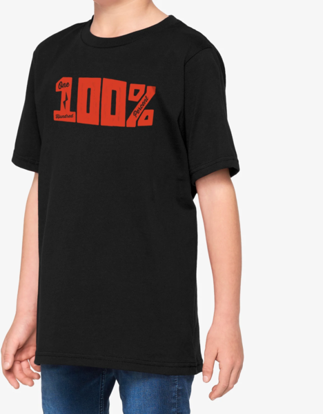 100% Kurri Youth Crewneck T-Shirt Color: Black