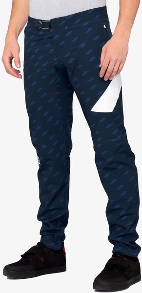 100% R-Core X Limited Edition Pants Color: Navy/White