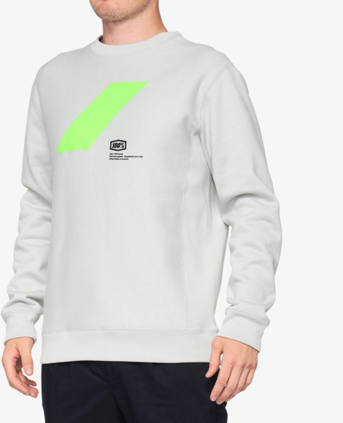 100% Rend Crewneck Sweatshirt Color: Heather Grey
