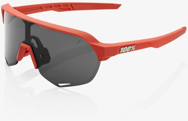 100% S2 Sunglasses Color | Lens: Soft Tact Coral | Smoke|Clear
