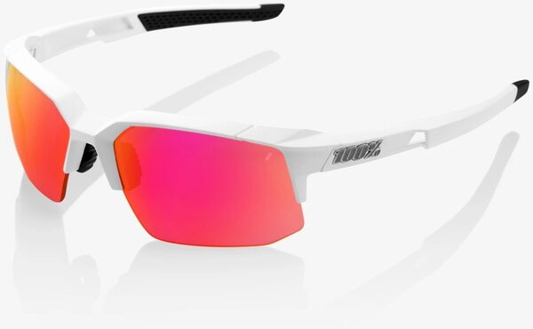 100% Speedcoupe Color | Lens: Soft Tact Off White | Purple Multilayer Mirror