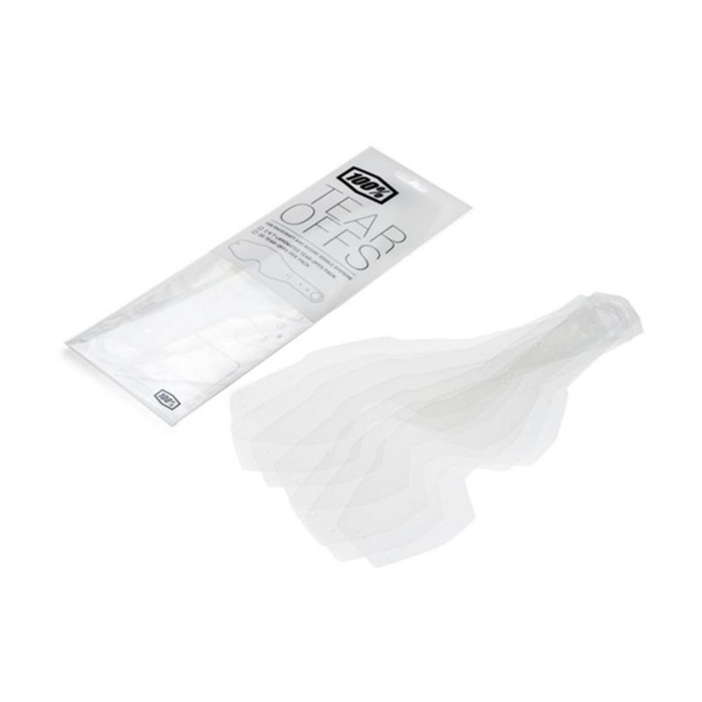 100% Youth/Junior Standard Goggle Tear-Offs for Accuri1-Youth/ Strata1-Youth