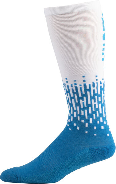 45NRTH Bluebird Midweight Knee Socks Color: Blue
