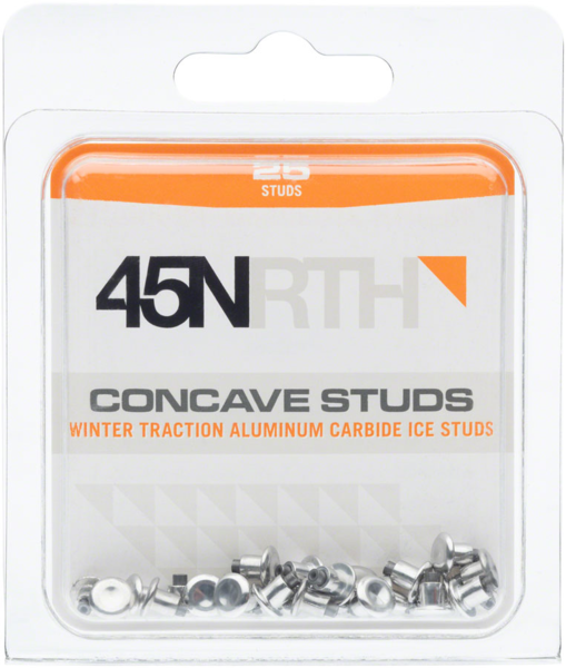 45NRTH Large Concave Stud, Bike Tire Stud Kit