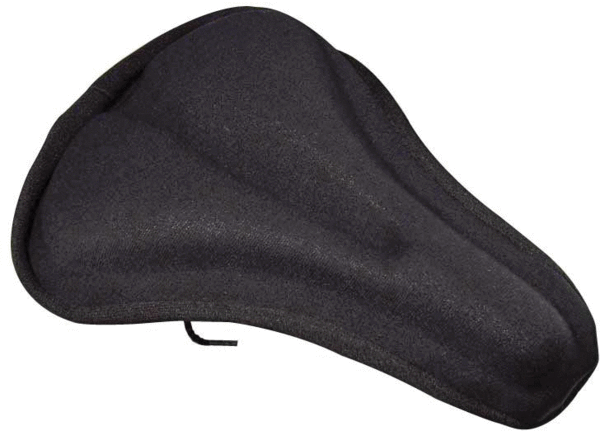 49°N Dlx Gel Saddle Cover - MTB Color: Black