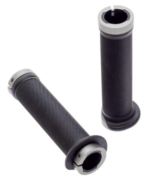 49°N Full-Contact Lock-On Grip Color: Black