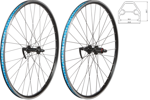 49°N MTB/Urban 26-inch Front Wheel Image differs from actual product (rear wheel sold separately)
