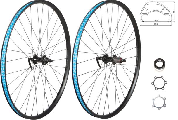 49°N MTB/Urban 29-inch/700c Disc Brake Rear Image differs from actual product (front wheel sold separately)