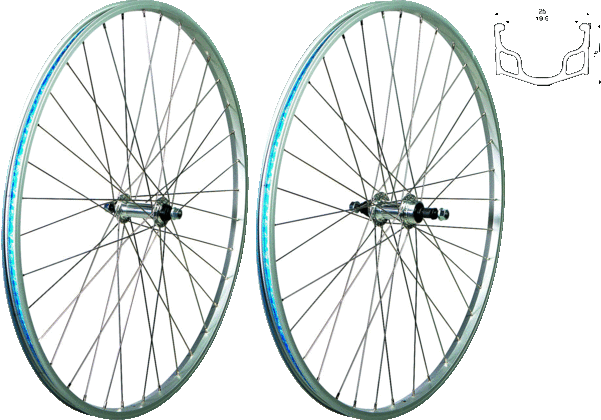 49°N MTB/Urban 29-inch/700c Freewheel/Nutted Rear Image differs from actual product (front wheel sold separately)
