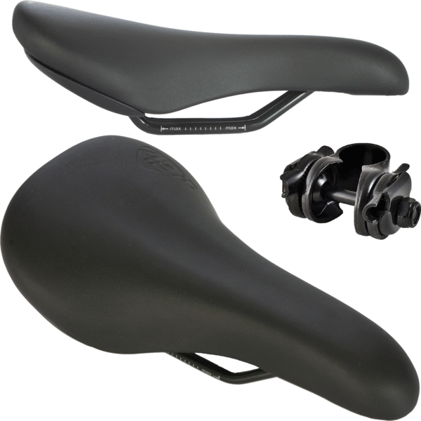 49°N Perch Youth 130 Saddle Color: Black