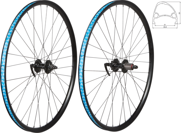 49°N Road/Gravel/CX 700c Disc Front (6-Bolt/QR) Image differs from actual product (rear wheel sold separately)