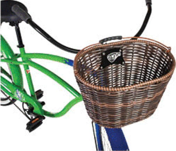 Wicker's bike【バイク】 49°N St. Lawrence Wicker DLX QR Basket - Freedom Bike Shop