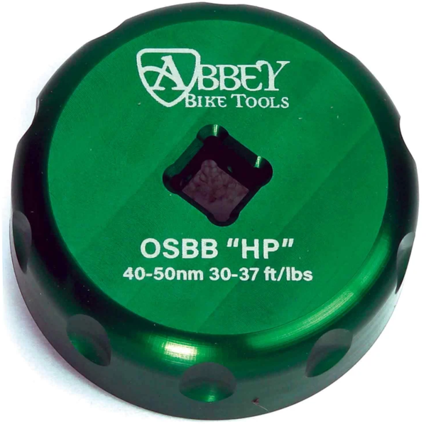 Abbey Bike Tools OSBB Hope BSA30 Single Sided Bottom Bracket Socket Cup Tool Color: Green