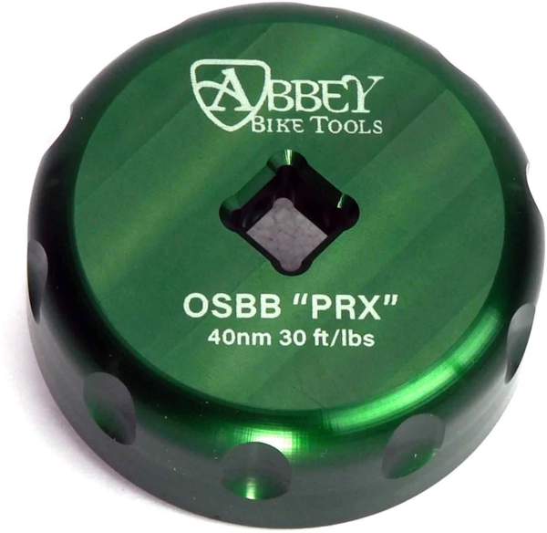 Abbey Bike Tools OSBB Praxis M30 Single Sided Bottom Bracket Socket Cup Tool Color: Green