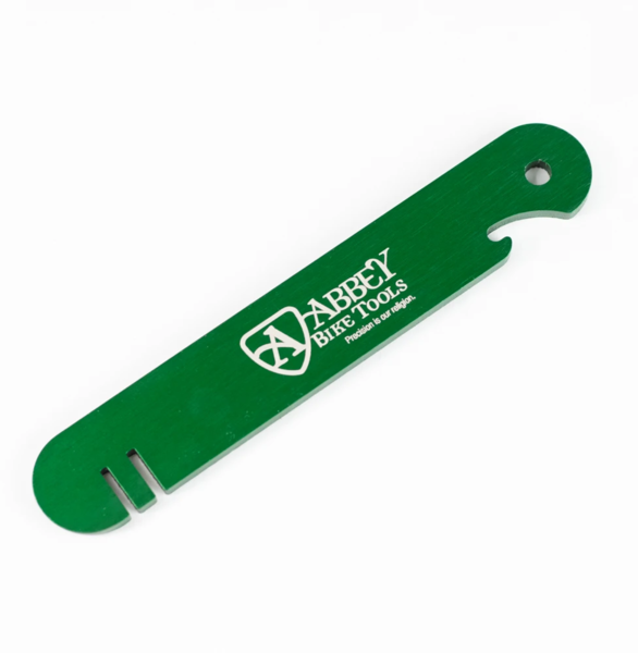 Abbey Bike Tools Stu Stick Rotor Truing Tool Color: Green