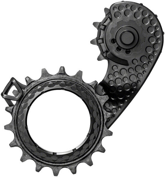 absoluteBLACK HOLLOWcage Oversized Derailleur Pulley Cage for Shimano 9100 / 8000