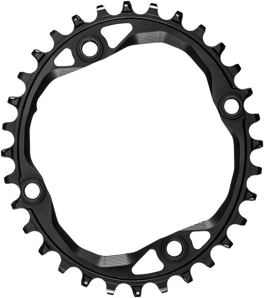 absoluteBLACK Oval 104 BCD 4-Bolt Chainring