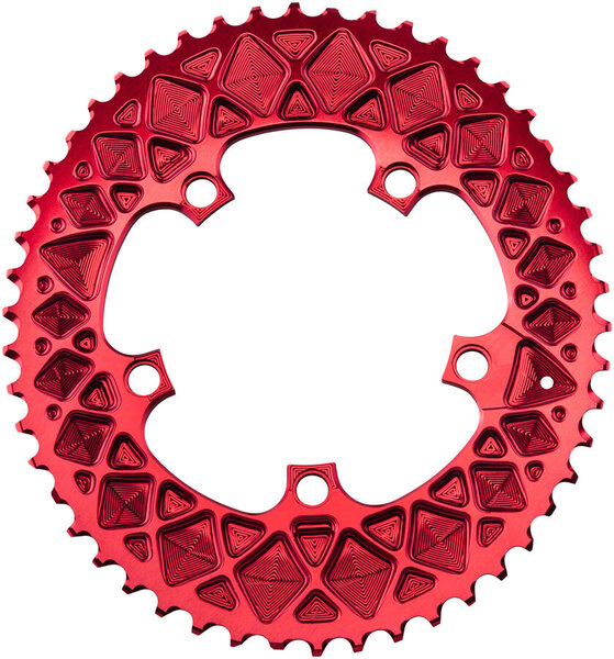 absoluteBLACK Premium Oval 110 BCD 5-Bolt Road Outer Chainring for SRAM