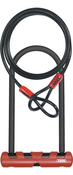 ABUS Ultimate 420 U-lock (Standard w/Cobra Cable)