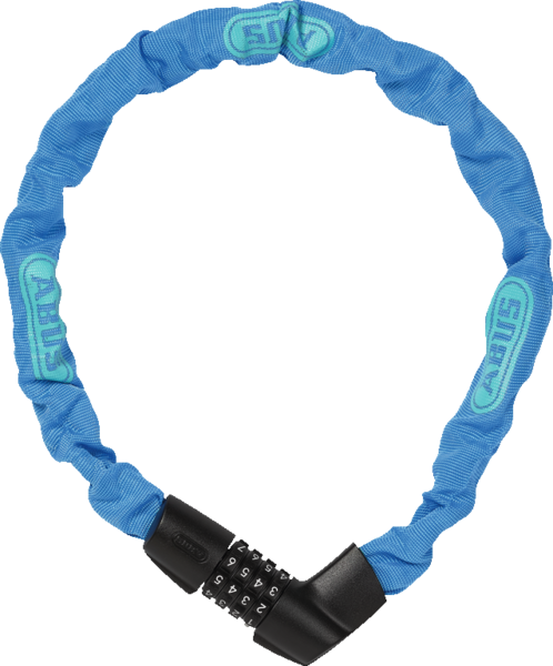 ABUS Tresor 1385 Neon Chain Lock Color: Neon Blue