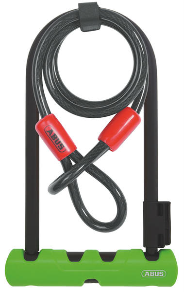 ABUS Ultra 410 U-Lock (9-inch) + Cobra Cable 