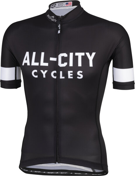 All-City Classic 4.0 Men's Jersey Color: Black/White