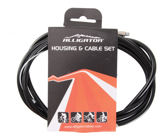 Alligator Economy Derailleur Cable & Casing Set