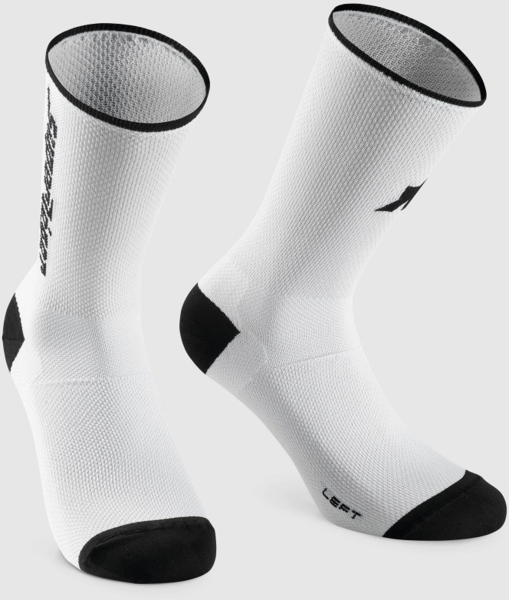 Assos RS Socks Superleger Color: Holy White