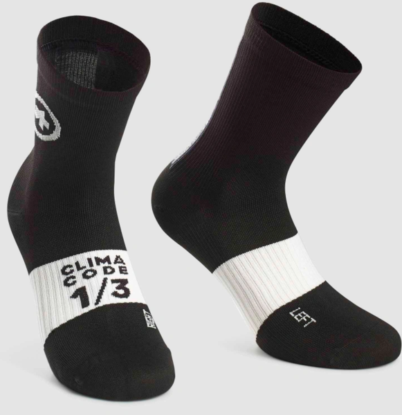 Assos Summer Socks Color: blackSeries