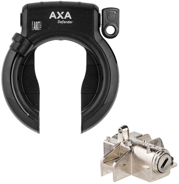 AXA Defender Ring Lock + Bosch Battery Lock