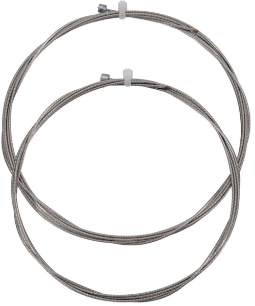 Aztec Stainless Brake Cable Set MTN - Front/Rear 