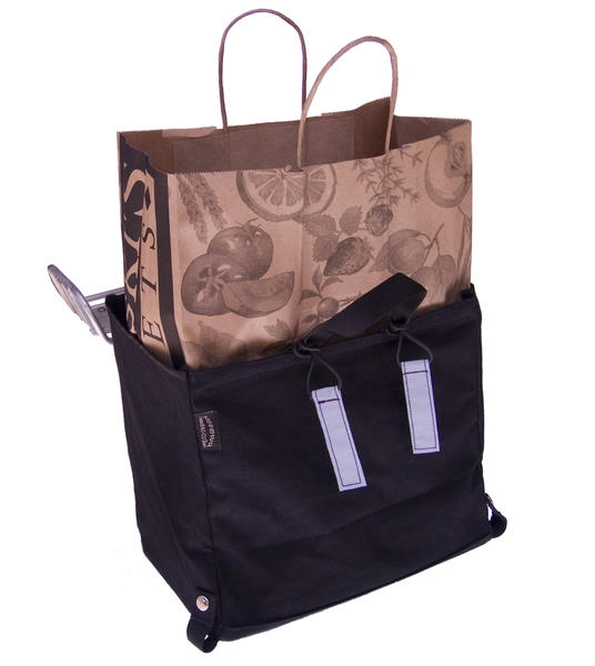 Banjo Brothers Minnehaha Canvas Grocery Bag Pannier 