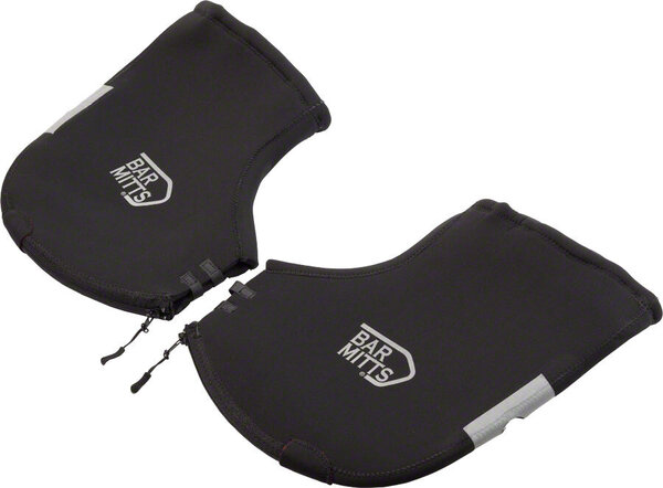 Bar Mitts Extreme Mountain/Flat Bar Pogies for Bar Ends Color: Black