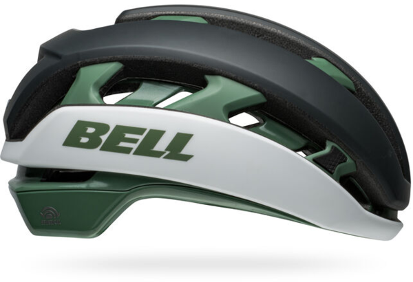 bell drop full face helmet green and white Full-10 Spherical Adult Bike a huge eyeglass Bell Drop Full Face Helmet